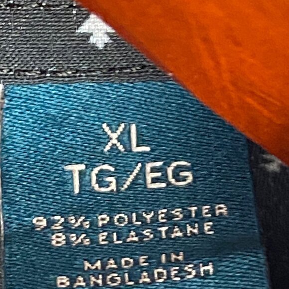 Perry Ellis Mens Button Down Shirt Mini Arrow Print Stretch Size XLT - Picture 6 of 6